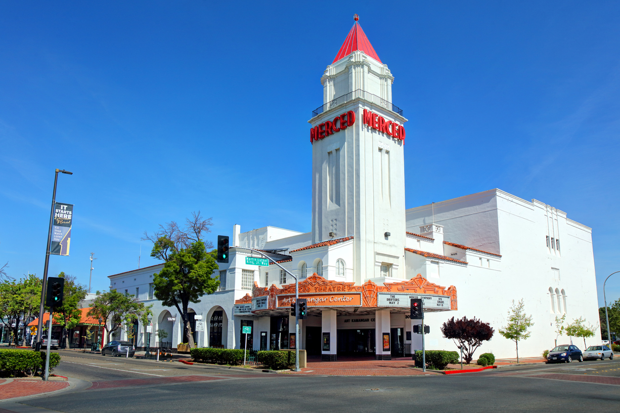 Panoramic Image of Merced, CA